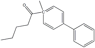 4-methyl-4-n-pentanoylbiphenyl 구조식 이미지