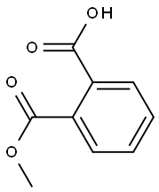 Methyl phthalate Structure