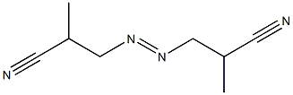 Azobisisobutyronitrile Structure