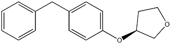 (S)-3-(4-benzylphenoxy)tetrahydrofuran Structure