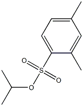 Isopropyl 2-4-dimethylbenzenesulfonate 구조식 이미지