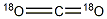 Carbon dioxide-18O Structure