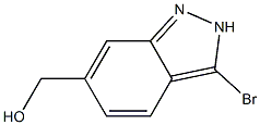 (3-Bromo-2H-indazol-6-yl)-methanol Structure