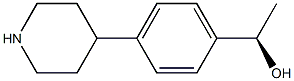 (R)-1-(4-(piperidin-4-yl)phenyl)ethan-1-ol Structure