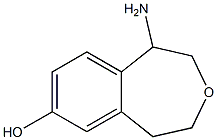 1-amino-1,2,4,5-tetrahydrobenzo[d]oxepin-7-ol 구조식 이미지