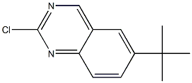 6-tert-butyl-2-chloroquinazoline 구조식 이미지