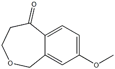 8-methoxy-3,4-dihydrobenzo[c]oxepin-5(1H)-one Structure