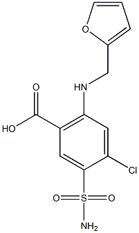 Furosemide Impurity 2 Structure