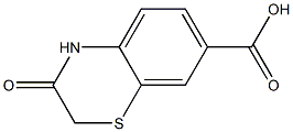 3-oxo-3,4-dihydro-2H-
benzo[b][1,4]thiazine-7-carboxylic acid Structure