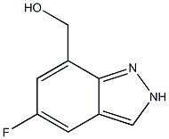 (5-Fluoro-2H-indazol-7-yl)-methanol 구조식 이미지