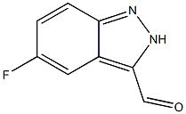 5-Fluoro-2H-indazole-3-carbaldehyde 구조식 이미지
