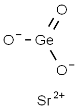 Strontium germanate Structure