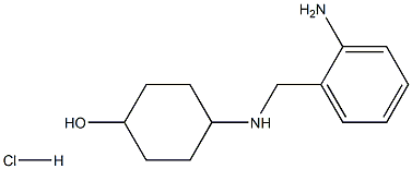 (1s,4s)-4-((2-aminobenzyl)amino)cyclohexan-1-ol hydrochloride 구조식 이미지