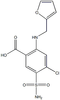 Furosemide Impurity 14 Structure