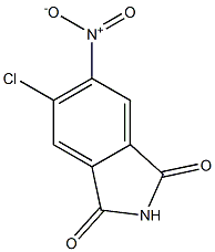 4-Chloro-5-nitropthalimide 구조식 이미지