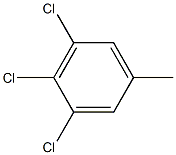 1,2,3-Trichloro-5-methylbenzene Structure