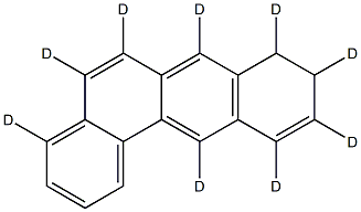 8,9-Dihydrobenz[a]anthracene-d9 Structure