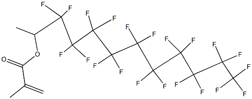 Perfluorodecylethyl Methacrylate Structure