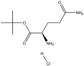 D-Glutamine tert-Butyl Ester Hydrochloride 구조식 이미지