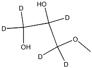 3-Methoxy-1,2-propanediol-d5 구조식 이미지