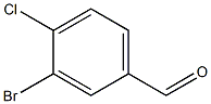 3-BROMO-4-CHLOROBENZALDEHYDE Structure