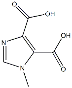 1-METHYL-1H-IMIDAZOLE-4,5-DICARBOXYLIC ACID Structure