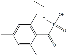 2,4,6-trimethylbenzoylphosphonic acid ethyl ester Structure