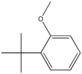 Benzene, 1-(1,1-dimethylethyl)-2-methoxy- Structure