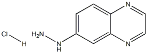 6-hydrazinylquinoxaline hydrochloride Structure