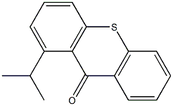 Isopropyl thioxanthone Structure
