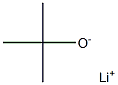 Lithium tert-butoxide 구조식 이미지