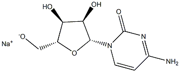 Cytidine monosodium salt Structure