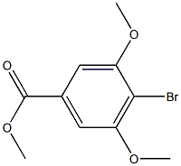 Methyl 4-bromo-3,5-dimethoxybenzoate Structure