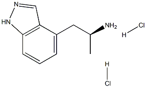 (S)-1-(1H-indazol-4-yl)propan-2-amine dihydrochloride 구조식 이미지