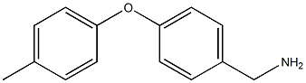 4-(4-methylphenoxy)benzylamine Structure