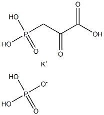 Phosphopyruvate, potassium dihydrogen phosphate (unlabeled) 구조식 이미지