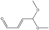 FUMARALDEHYDE MONO(DIMETHYL ACETAL) (STABILIZED WITH HQ) Fumaraldehyde mono (dimethyl acetal) (containing stabilizer hydroquinone) Structure