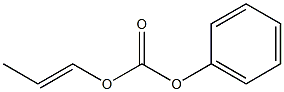 Propenyl phenyl carbonate Structure