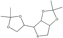 4-(2,2-DIMETHYL-[1,3]DIOXOLAN-4-YL)-2,2-DIMETHYL-TETRAHYDRO-THIENO[3,4-D][1,3]DIOXOLE 구조식 이미지