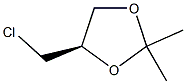 (R)-(+)-4-CHLOROMETHYL-2,2-DIMETHYL--1,3-DIOXOLANE 구조식 이미지