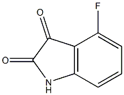 4-Fluoroisatin Structure