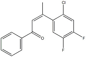 2-Chloro-4,5-difluorohypnone Structure