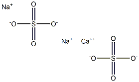 disodium calcium sulfate Structure