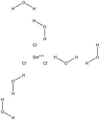 Samarium(III) chloride hexahydrate 구조식 이미지