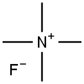 Tetramethylammonium fluoride 구조식 이미지