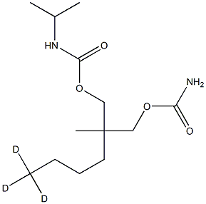 Carisoprodol, Methyl-D3 Structure