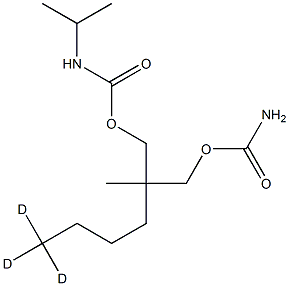 Carisoprodol, Methyl-D3 구조식 이미지