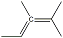 2,3-DIMETHYL-2,3-PENTADIENE 구조식 이미지