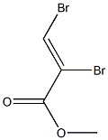 Methyl 2,3-dibromoacrylate 구조식 이미지