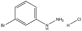 M-bromophenylhydrazine hydrochloride 구조식 이미지